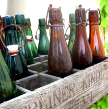 beer bottles