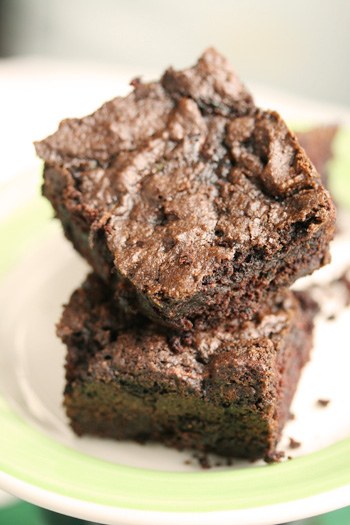 Double Zucchini Brownies