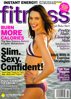 Jennifer Iserloh in Fitness Magazine