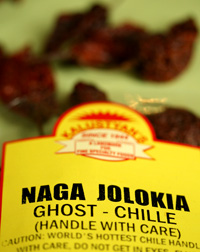 Bag of Dried Naga Jolokia