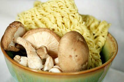 Ingredients for Ramen Noodles