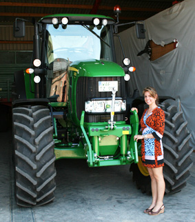 brand new tractor