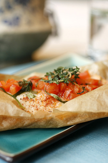 Parchment-Wrapped Fish - Skinny Chef